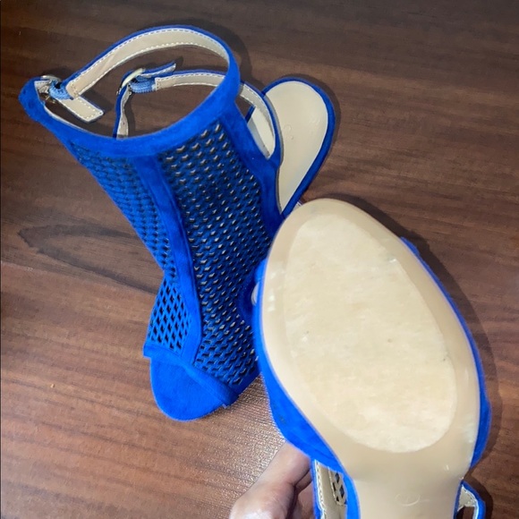 Cobalt Blue Heels - Picture 6 of 6